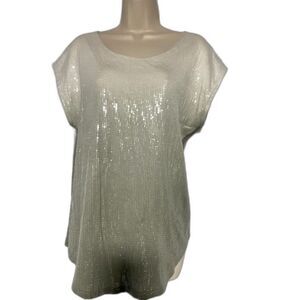 AG Phillips Sequined Ombre top! size 10